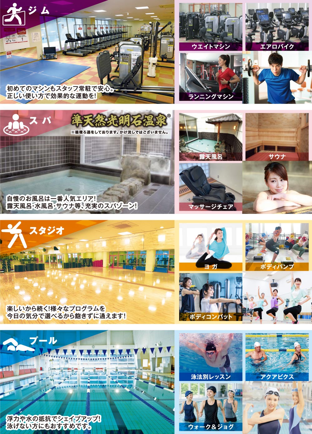 各施設紹介