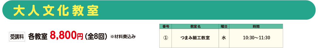 大人文化教室