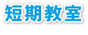 夏の短期水泳教室